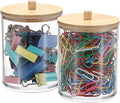 BTSKY 2 Pack Clear Paper Clip Holder by BTSKY