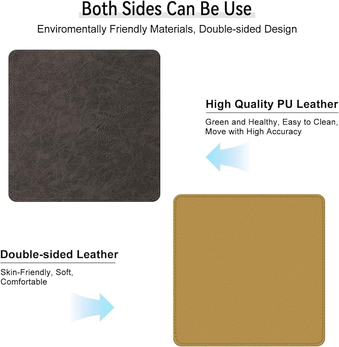 Imitation Crazy Horse Leather Desk Mat - Image 3