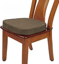 BUYUE Thickened 2.5" Friendly Woven Fabric Dining Chair Cushion, U-Shape High by BUYUE