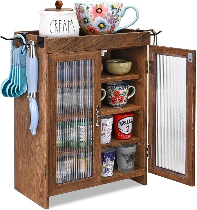 Ikee Design Wooden Countertop Storage Cabinet by IkeeDesign