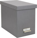 Bigso John Fiberboard Label Frame Desktop File Storage Box by Bigso