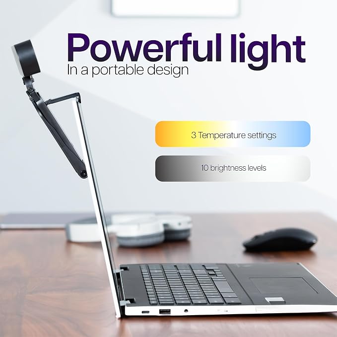 Life Finds Webcam Light for Streaming on Monitor or Laptop, Freestanding Video - Image 5