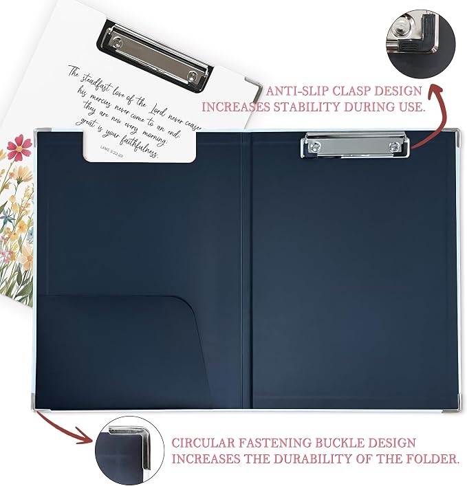 Christian Wildflower Clipboard, Christian Gifts - Image 4