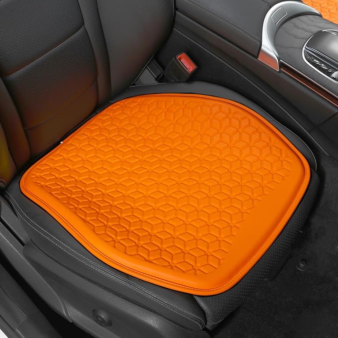 Thin Gel Seat Cushion for Car Seat, Office Chair, Wheelchair, Golf Cart by Binsheo