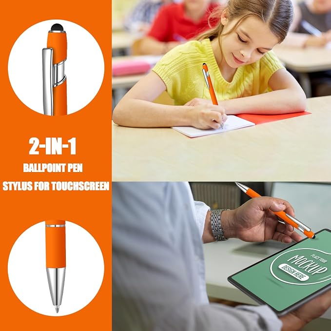 6 Pcs Blue Ink Ballpoint Pen - Image 4