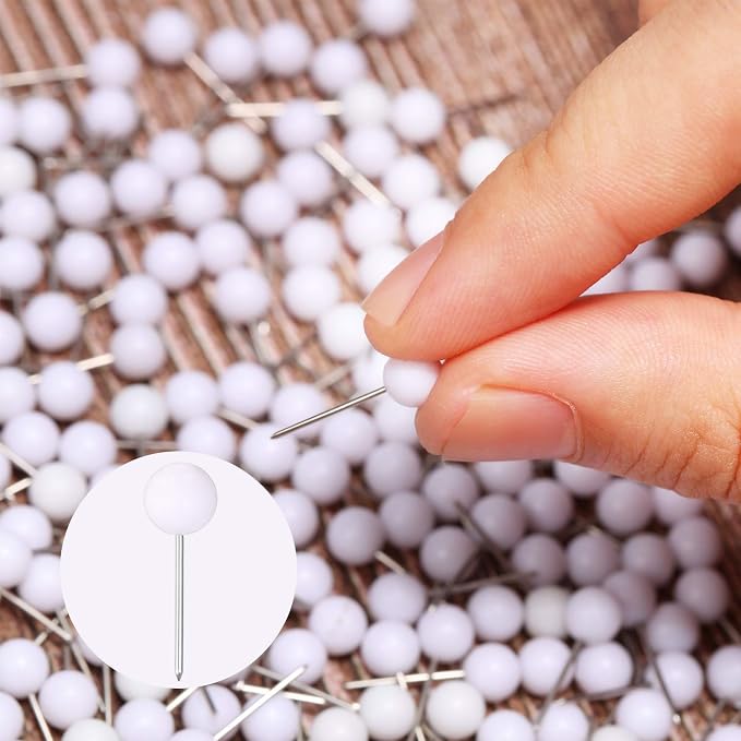 Map Tacks Push Pins Small Size 300 Packs - Image 2