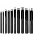 UNCO- Hollow Leather Hole Punch Set, Carbon Steel Leather Hole Punch Tool by Unco