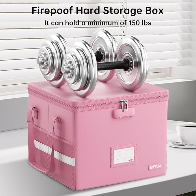 ENGPOW 5200°F File Box Fireproof Document Box - Image 6