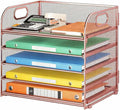 5 Tray Paper Organizer Letter Tray by Lavatino