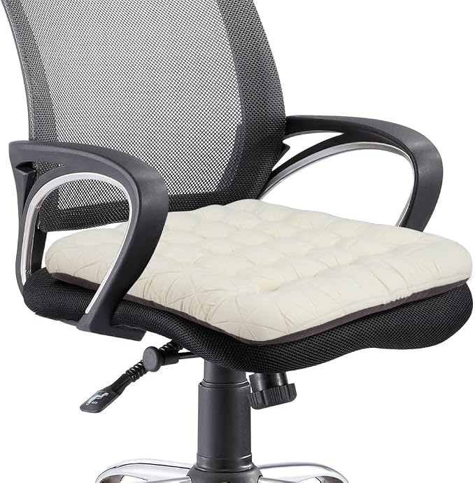 BUYUE Good Support Office Chair Cushion, Luxury Jacquard by BUYUE
