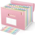 SKYDUE 13-Pocket Expanding File Folder, Accordion Document Organizer by SKYDUE