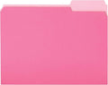 Amazon Basics File Folders for Organization, Letter Size, 1/3 Cut Tab by AmazonBasics