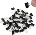 Ykimok 40Pcs Mini Binder Clips, 5/8 inch, Paper Clamps Micro Size by Ykimokdailynecessities