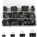 180 Pcs Binder Clips Assorted Sizes, 4 Sizes Cute Binder Clips Large Medium by Unknown