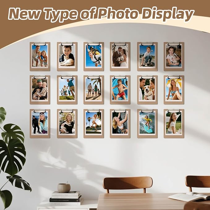 6 x 9 Clipboards Bulk, 32 Pack Small Clip Board, A5 Letter Size Wooden - Image 5