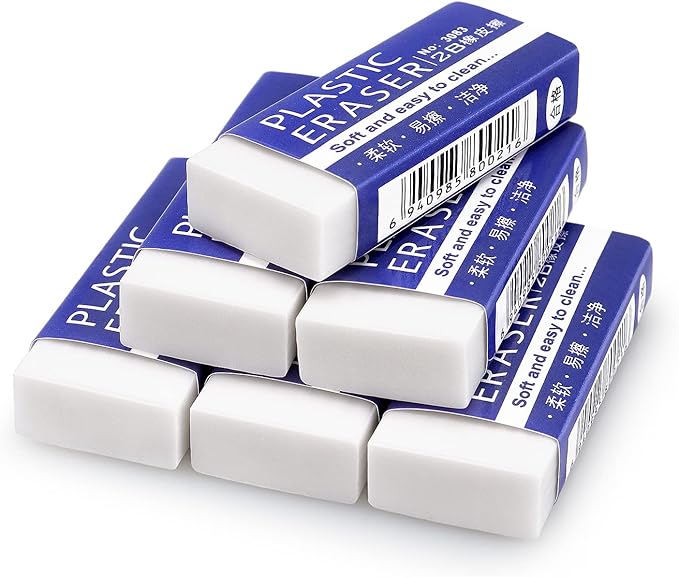 Tamaki Erasers, 6 Pack | Erasers by Tamaki