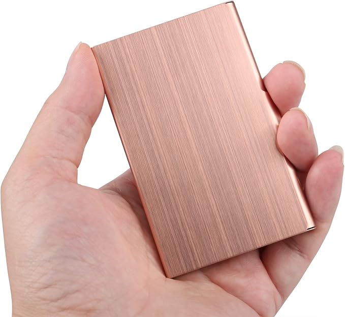 Business Card Holder, Slim Business Card Case - Image 7