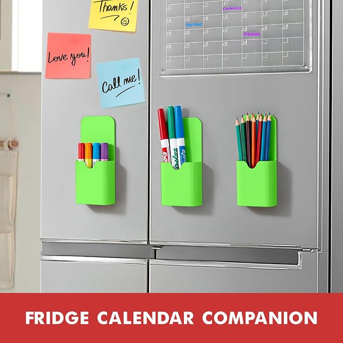 BEYGORM 4 Pack Magnetic Pen Holder - Image 3