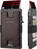 RUNBOX Slim Card Holder Wallet for Men, Minimalist RFID Blocking Wallet by RUNBOX