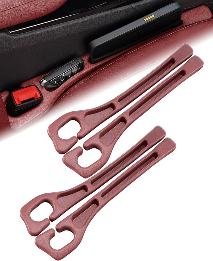 Seat Gap Filler with Storage, Universal Seat-Gap Filler, Double-Slot Organizer by Unknown