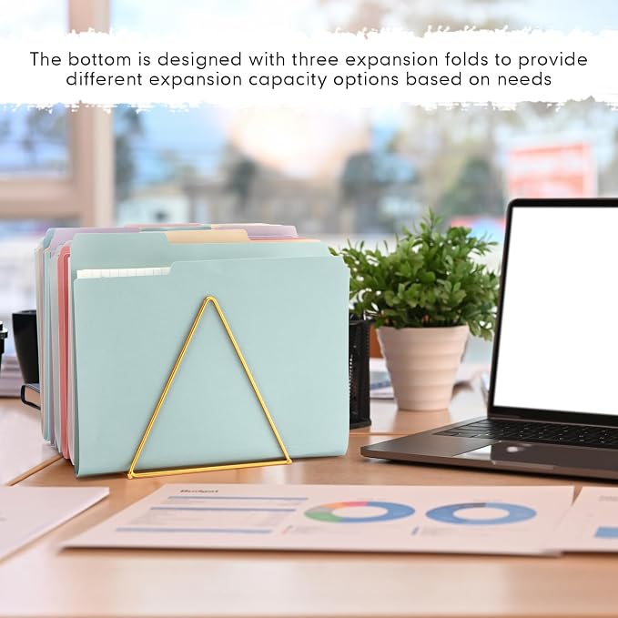 48 Pcs File Folders 9.5x11.6 Inch Manilla Folders Letter Size - Image 6