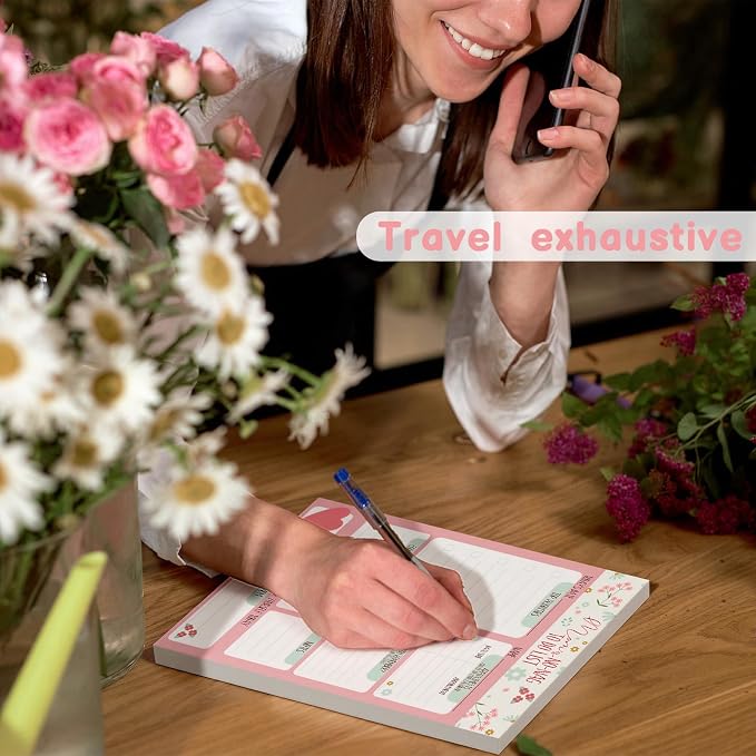 Eaasty 2 Pcs 120 Sheets Mom's No-nag to-do List, Tear-Off 6 x 9 Sheet Pad - Image 7