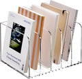 YUXUN Acrylic Magazine Holder, Book Storage-Office/Home/Classroom Organization by AcrylicBusinessCardHold