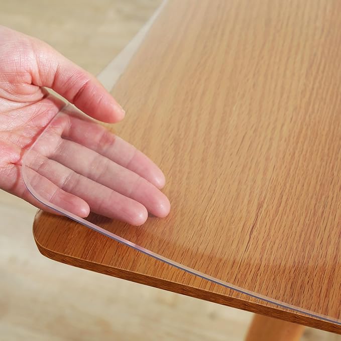 Warmstar Clear Table Protector, 2mm Thick, 24 x 60 Inch Table Cover, Desk Mat by Warmstar