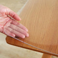 Warmstar Clear Table Protector, 2mm Thick, 25 x 63 Inch Table Cover, Desk Mat by Warmstar