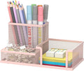 SUPEASY Mesh Pen Holder Desk Organizer, Office Supplies Pencil Storage by SUPEASY