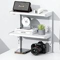2-Tier Desk Shelf, Expandable Under Desk Storage, Clamp on Desk Shelf, Desktop by OUTIOE