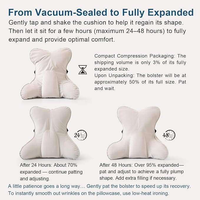 Lumbar Support Pillow – Multi-Functional Ergonomic Back Cushion - Image 8