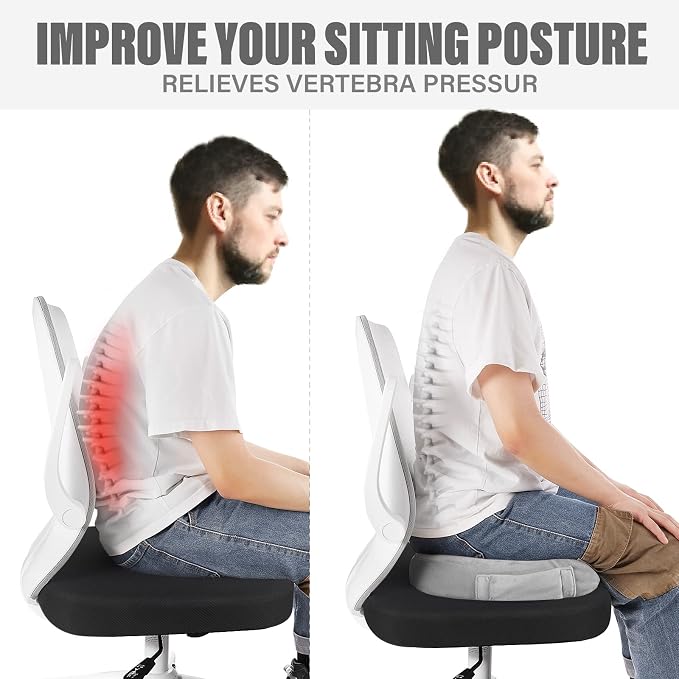 WAOAW Seat Cushion, Office Chair Cushions Butt Pillow - Image 4