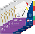 Avery Big Tab Write & Erase Dividers by Avery