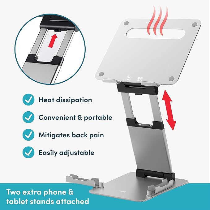 Lifelong Adjustable Laptop Stand - Image 4