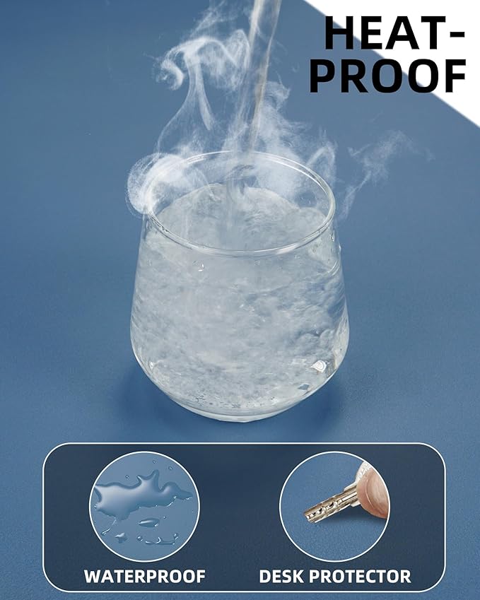 AFIING Desk Pad Protector 23.6" x 13.7" - Image 4