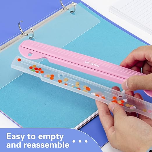 WORKLION 3 Ring Hole Puncher for Binders, - Image 4