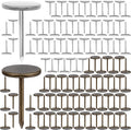 120pcs Flat Head Thumb Tacks for Wall, Heavy Duty Upholstery Push Pins by Unknown