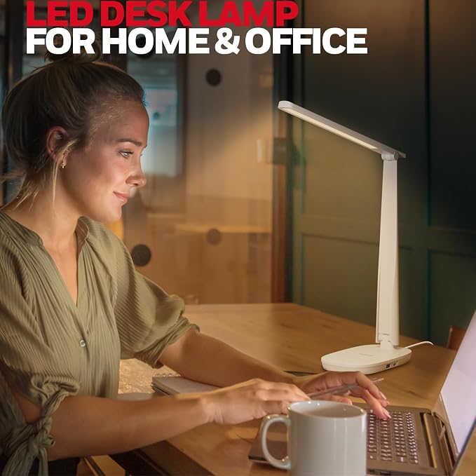 Honeywell HWT-H2 LED Desk Lamp for Home Office, CRI94 Full Spectrum Eye-Caring - Image 6