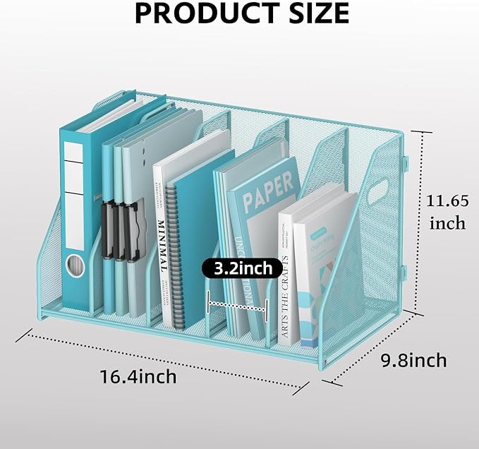SUPEASY Binder Organizer, Magazine File Holder - Image 3