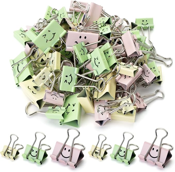 Mr. Pen- Cute Binder Clips, Bulk Paper Clamps by MrPen