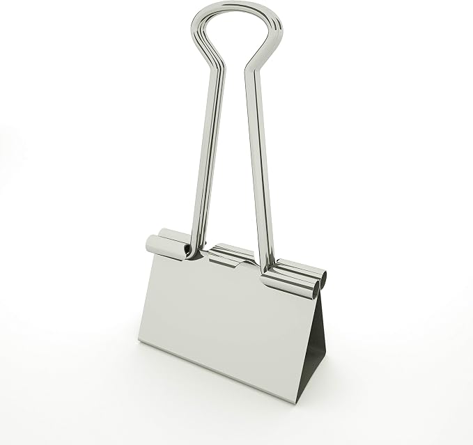 Nctinystore Binder Clips Large Metal Clamp - 2 in by Unknown