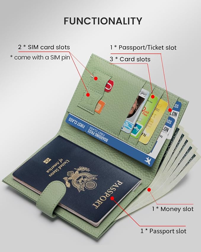 Karmiir RFID Slim Passport Holder - Image 2