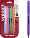 uniball Spectrum Retractable Gel Pens, Medium Point, 5 Pack by uni-ball