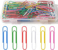Paper Clips 100 Pcs 2 Inch Large Colorful Paperclips by CINHOLLIDEAGIFT