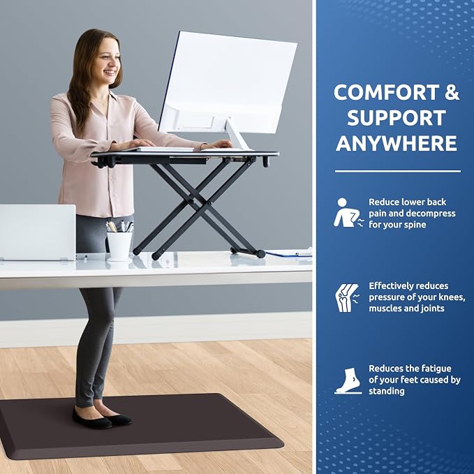 KitchenClouds Kitchen Mat Cushioned Anti Fatigue Rug 20"x32" Water Resistant - Image 4