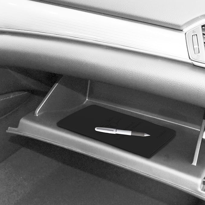 TILDOSAC Car Registration & Insurance Card Holder Leather Auto Glove Box - Image 5
