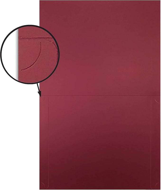 Better Office Products 25 Pack Red Certificate Holders, Diploma Holders - Image 6