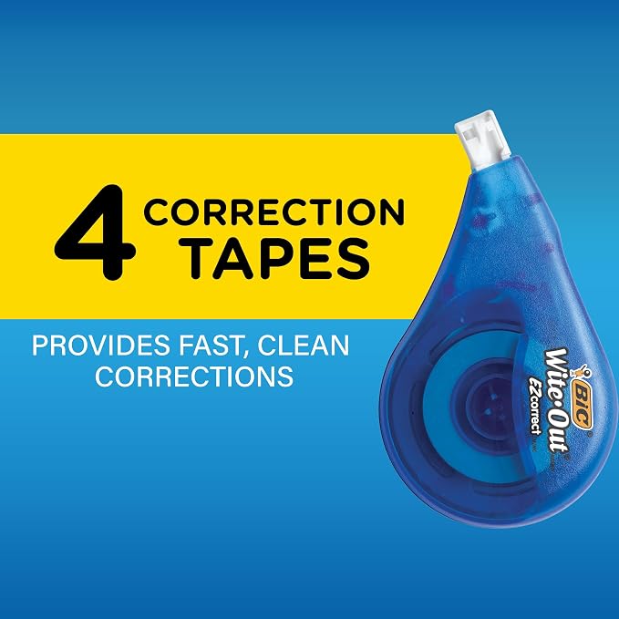 BIC Wite-Out EZ Correct Correction Tape, School Supplies - Image 4