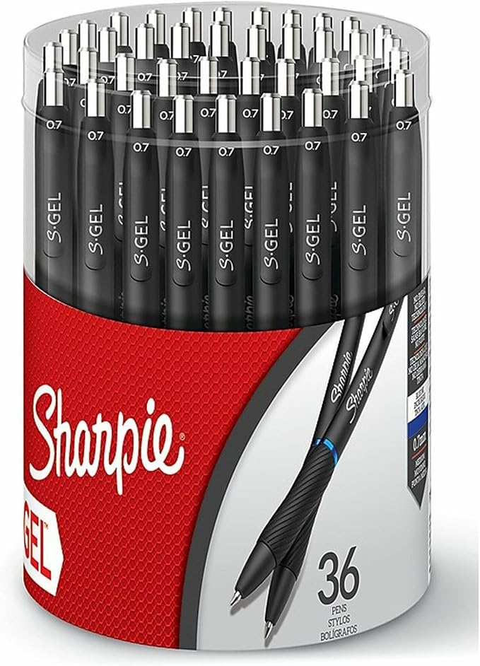 Sharpie S-Gel Pens, Medium Point, Note-Taking, Office Supplies, No Smear - Image 4